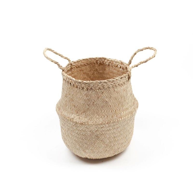 PLANT ME - CANASTO DECORATIVO DE FIBRA NATURAL XL BALI