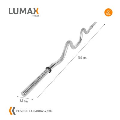 Imagen 2 del producto Barra W Preolimpica con Tuercas