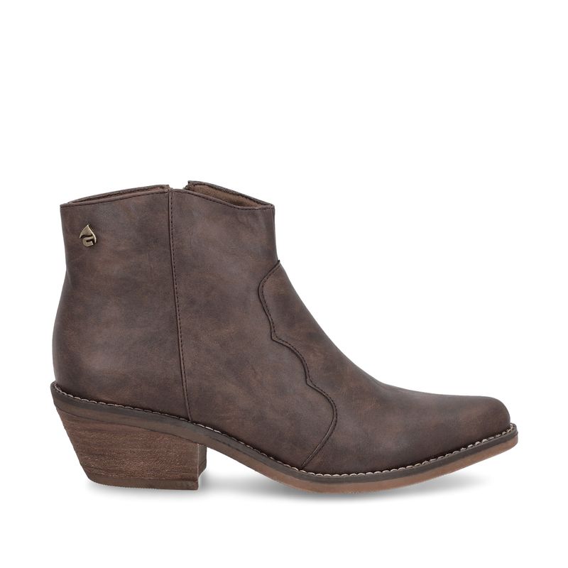 GOTTA - Botín Mujer Taco Camel 23710