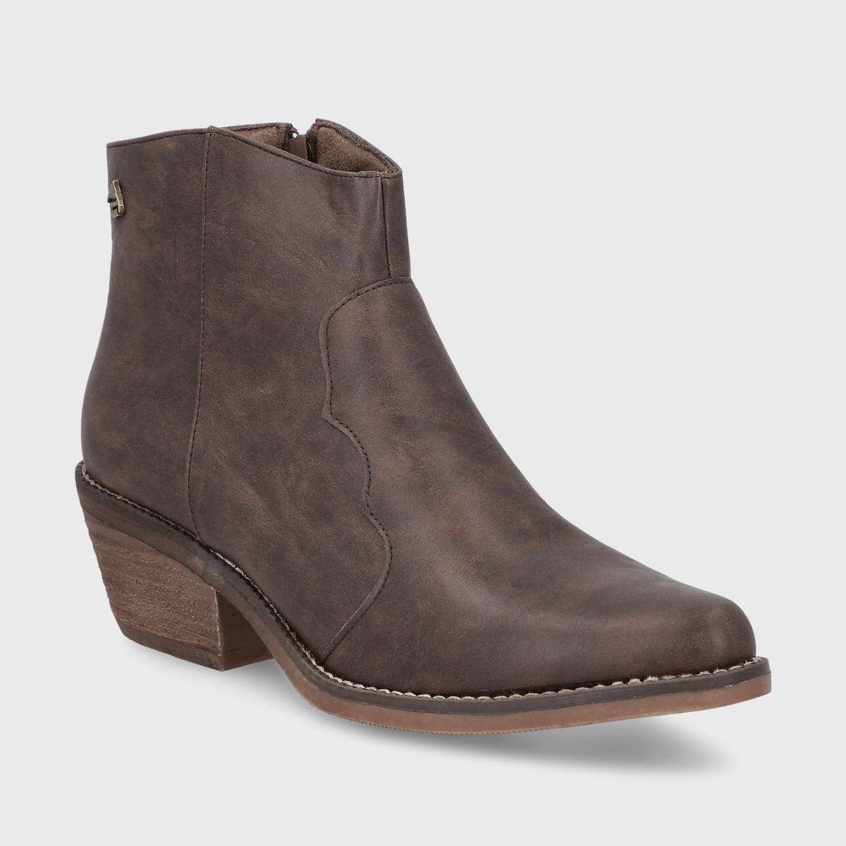 GOTTA - Botín Mujer Taco Camel 23710