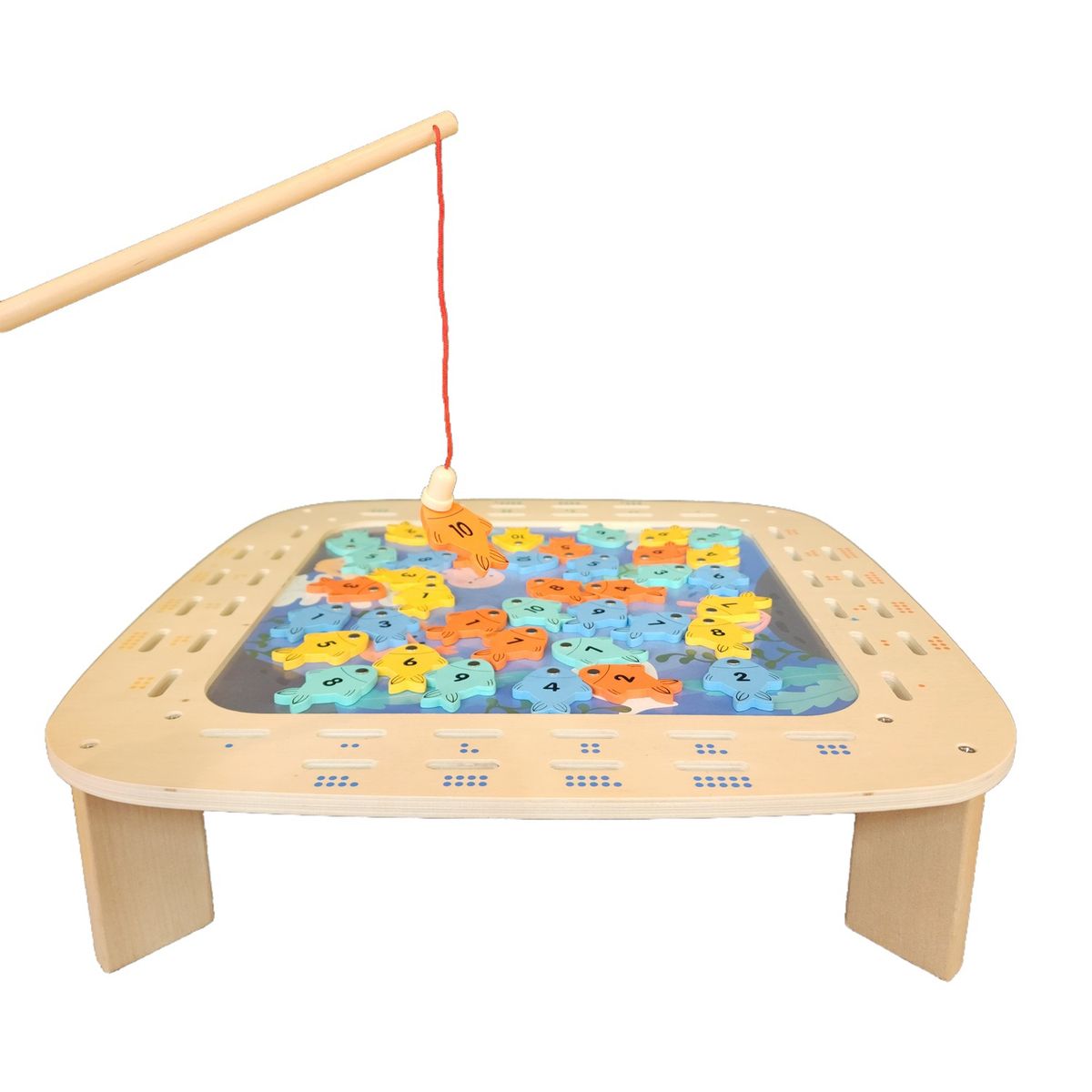 SEIGARD - Pesca Magnética De Madera 52404 Multicolor