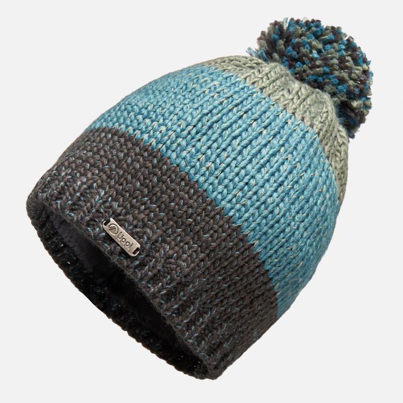 LIPPI - Gorro Hombre Zermatt Pom Beanie Jade Oscuro Lippi
