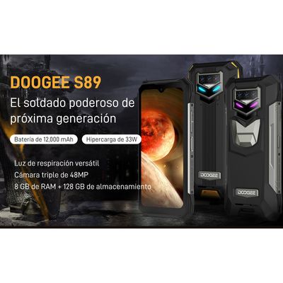 Imagen 2 del producto S89 - Celular Resistente Bateria 12000mAh Carga Rapida 33W 48mp Vision Nocturna Dualsim