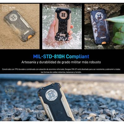 Imagen 2 del producto S96 GT - Celular Resistente Caidas Polvo Agua 48mp 4k Camara Vision Nocturna 8256GB 2Sim