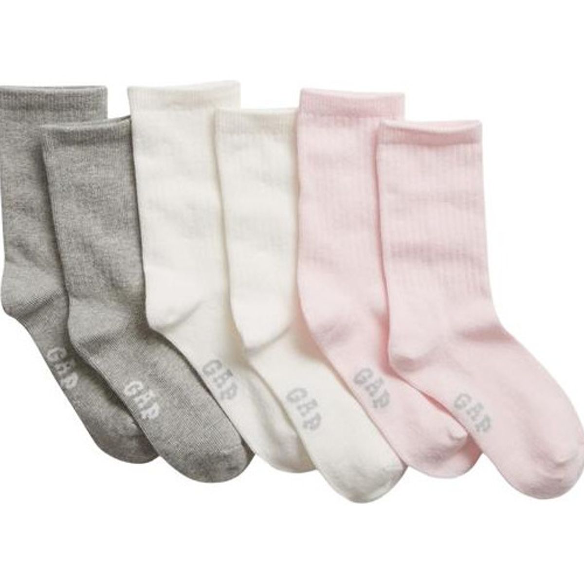 GAP - Calcetines Crew Pack De 3 Multicolor GAP