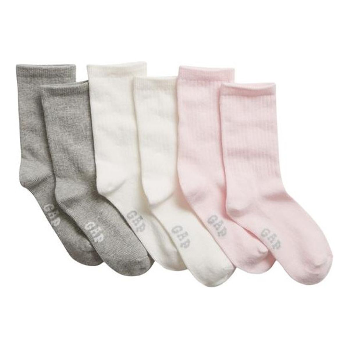 GAP - Calcetines Crew Pack De 3 Multicolor GAP