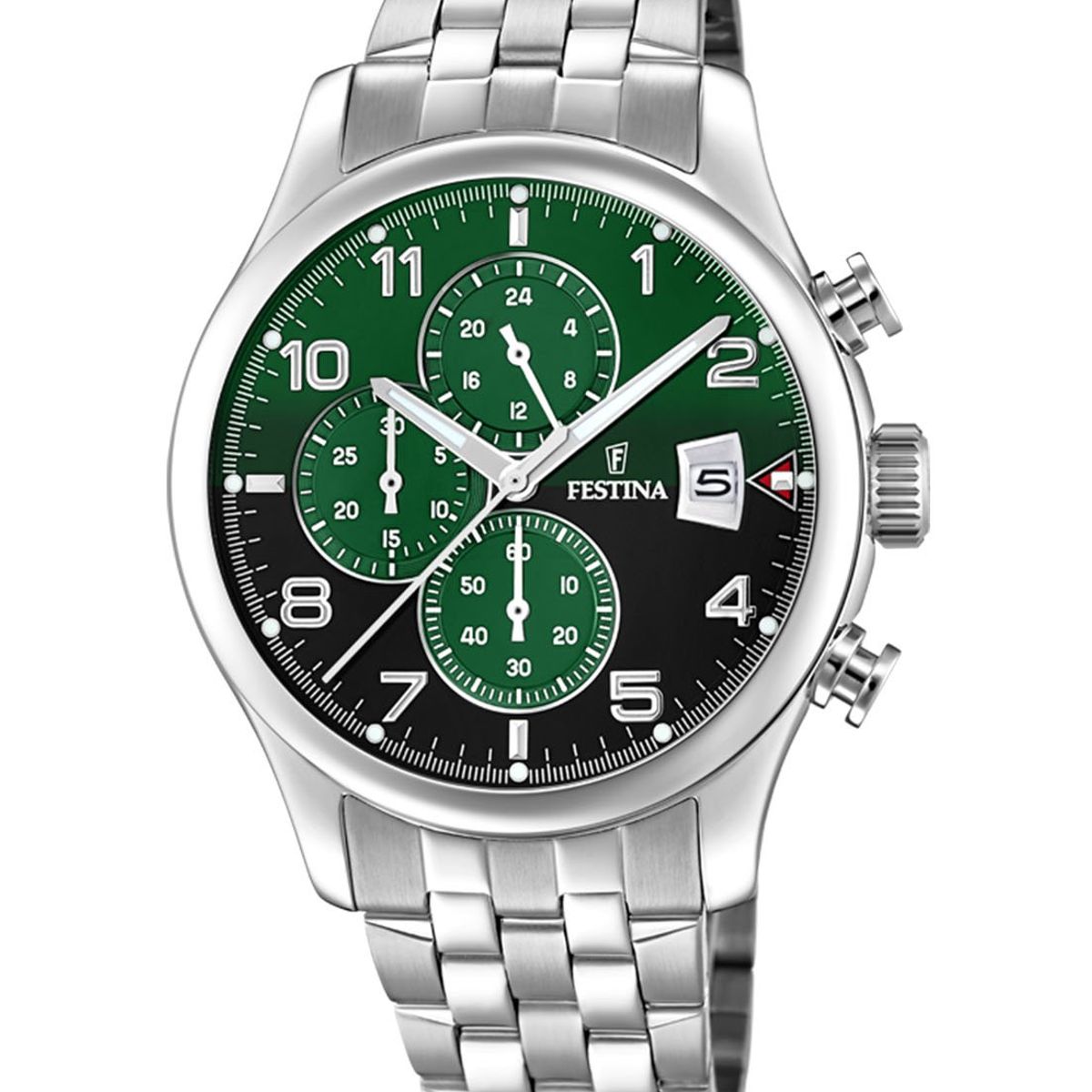 FESTINA - Reloj F20374/7 Festina Verde Hombre Timeless Chronograph