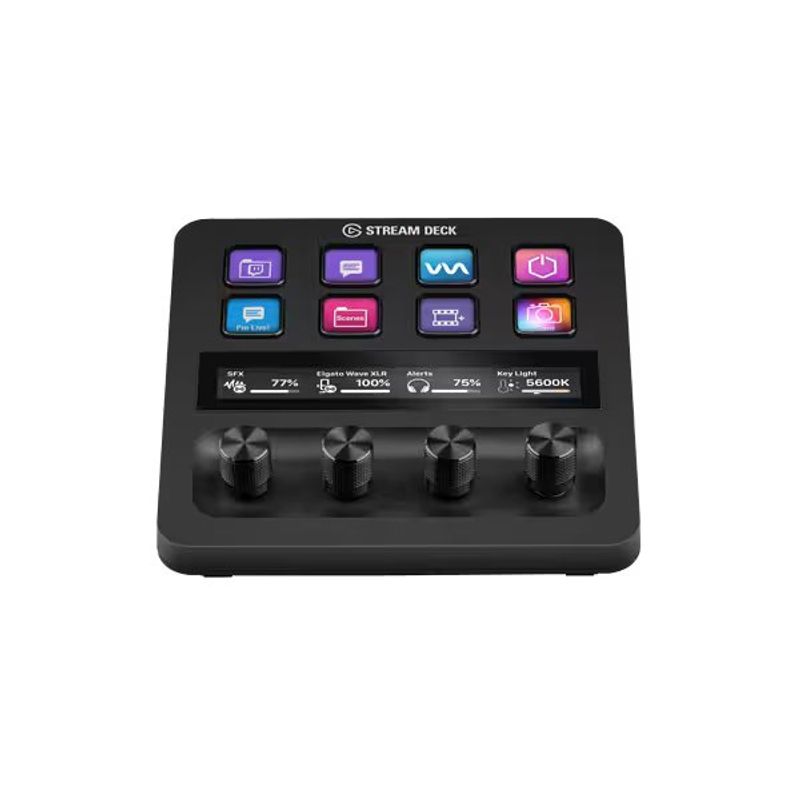 ELGATO - Elgato Stream Deck+, 8 Botones, 4 Codificadores