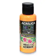 GENERICO - PINTURA ACRÍLICA NEON 60 ML - Amarillo