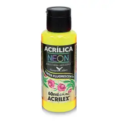 GENERICO - PINTURA ACRÍLICA NEON 60 ML - Naranja