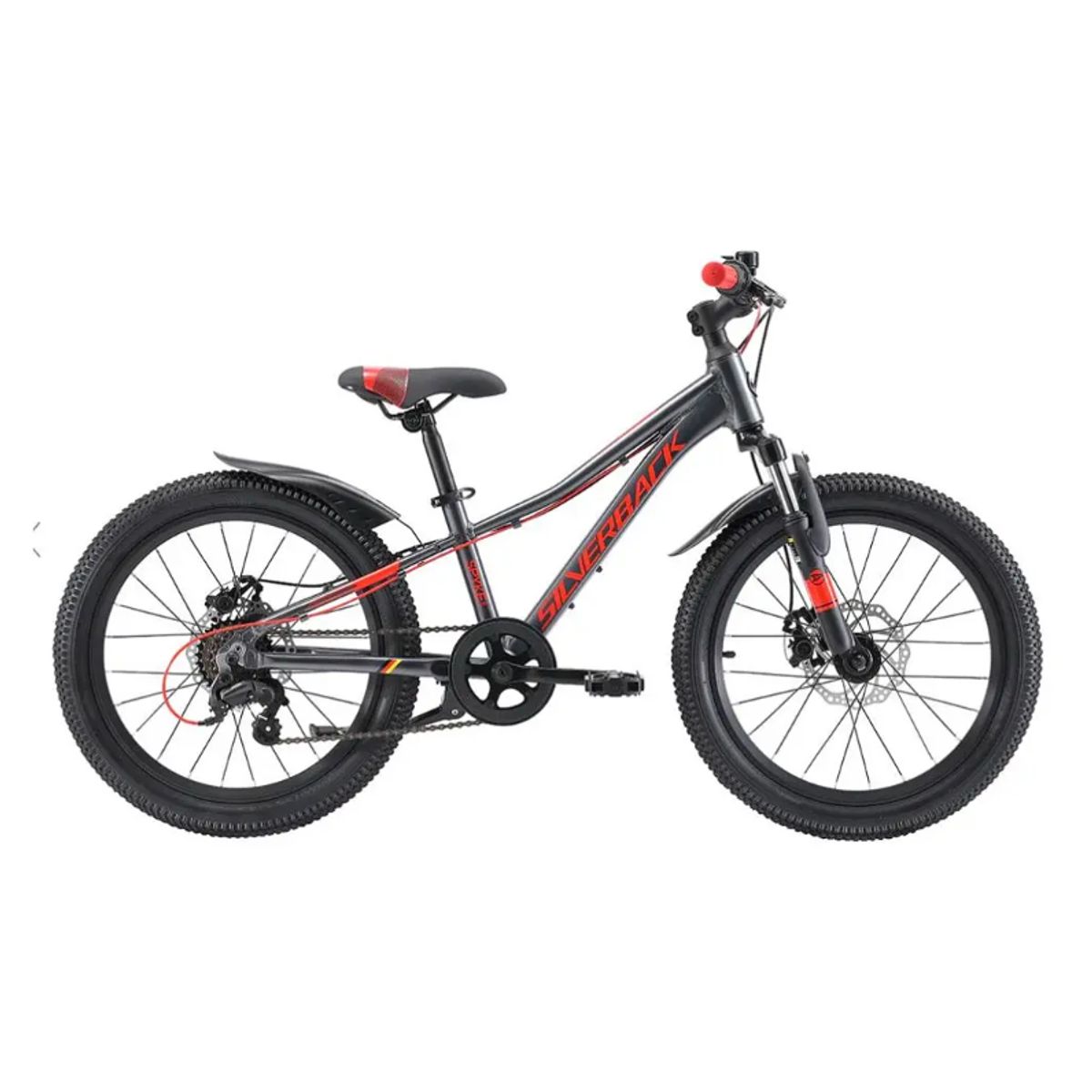 SILVERBACK - Bicicleta Infantil Silverback Spyke Aro 20 Negra
