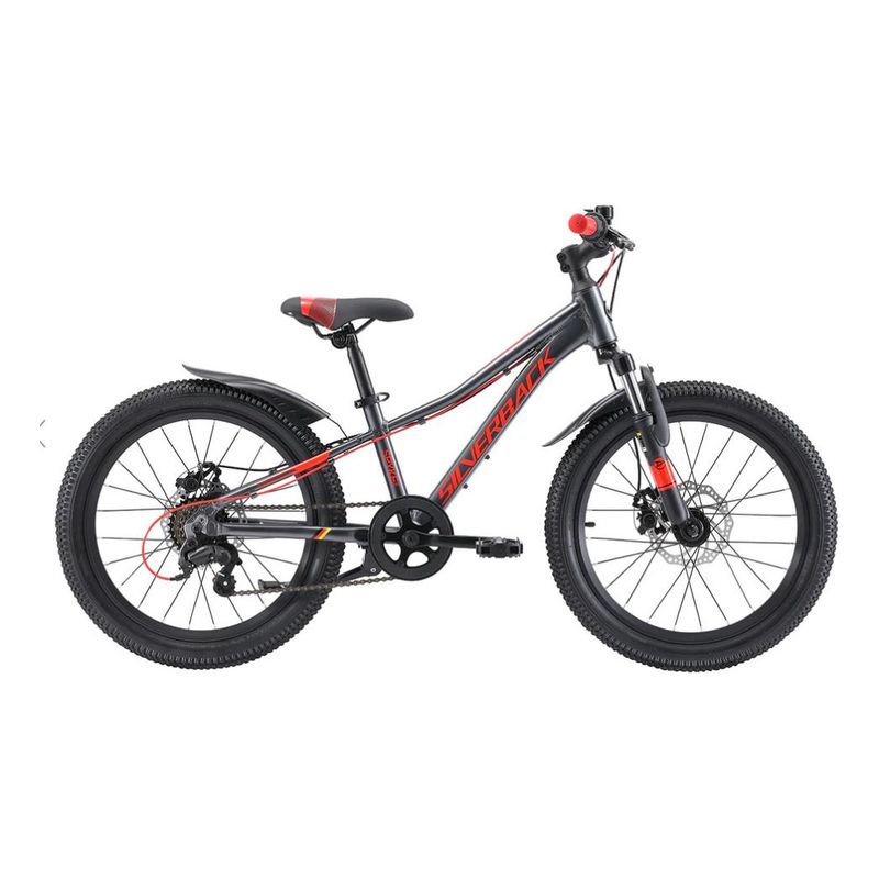 SILVERBACK - Bicicleta Infantil Silverback Spyke Aro 20 Negra