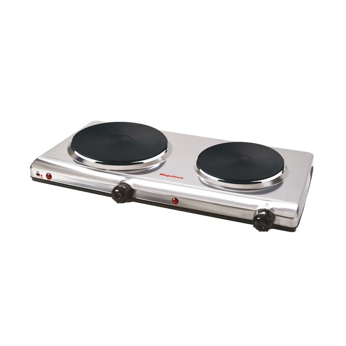 MAGEFESA - Cocina Eléctrica Magefesa Dinamic Inox Duo Mgf 8022