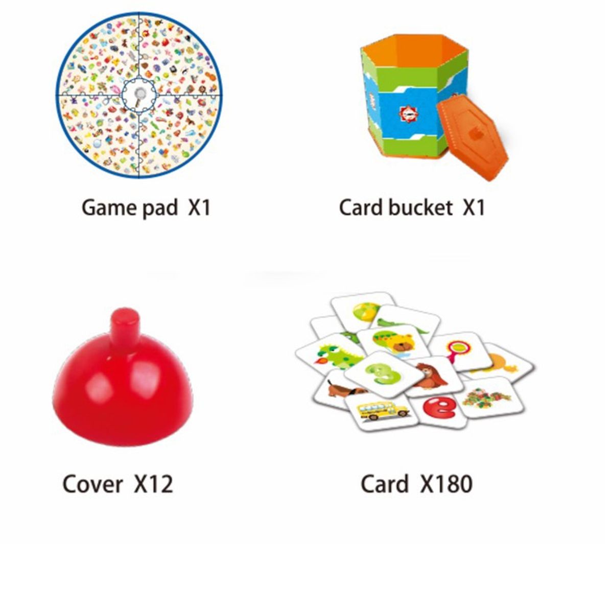 GENERICO - Juego de Mesa  ojo pequeño Detective 180 Cartas