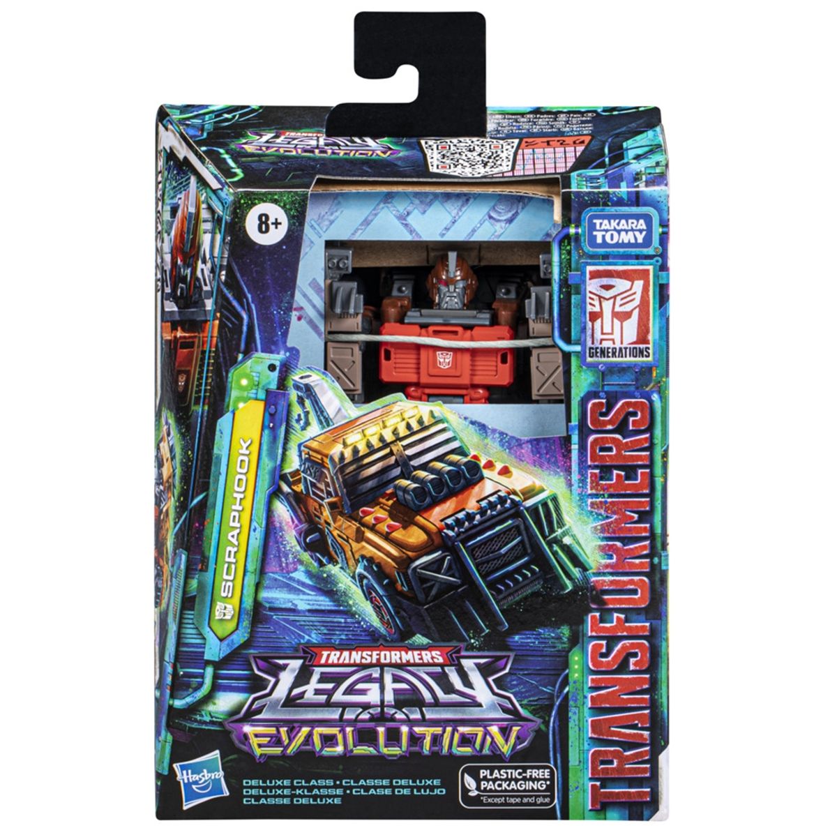 TRANSFORMERS - Figura de Acción Transformers Legacy Evolution Scraphook