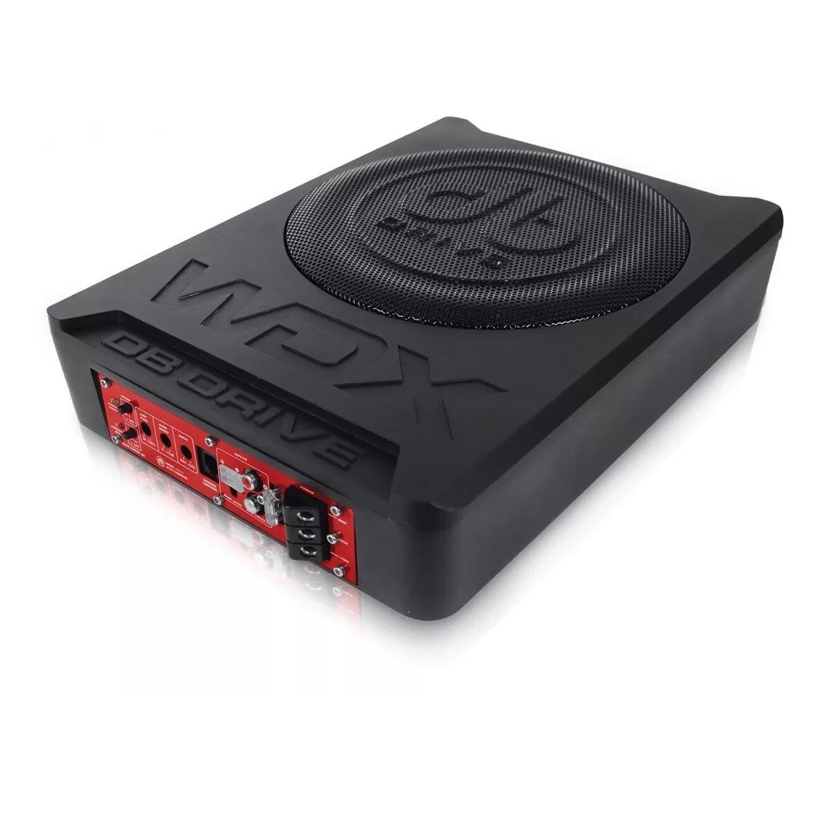 DB DRIVE - Subwoofer Plano Amplificado Db Drive Wdx-as10 900wkit Cable