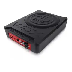 DB DRIVE - Subwoofer Plano Amplificado Wdx-as10 900wkit Cable