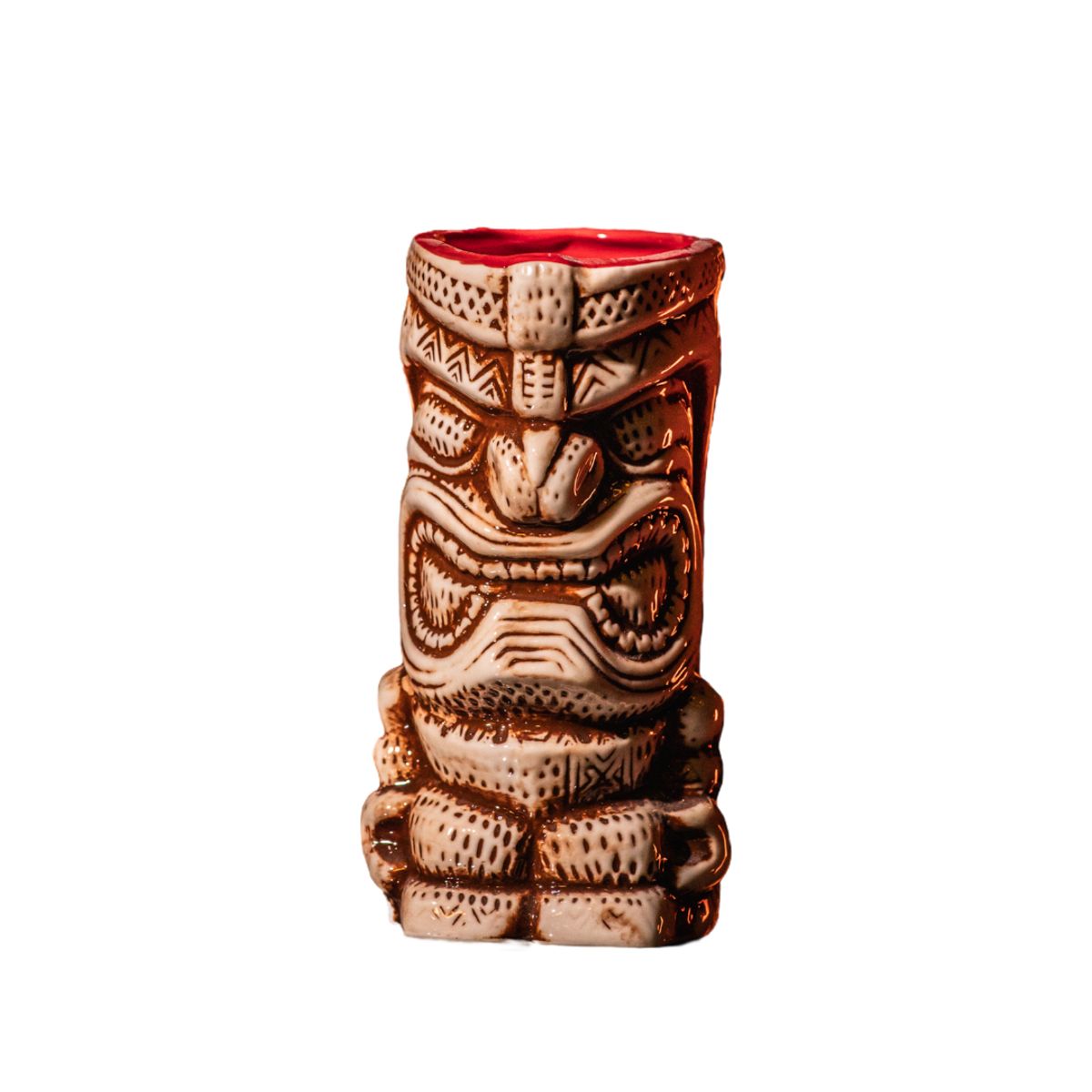 MOOR - Taza Tiki Ancestral 420 ML,  Alto 16 cm