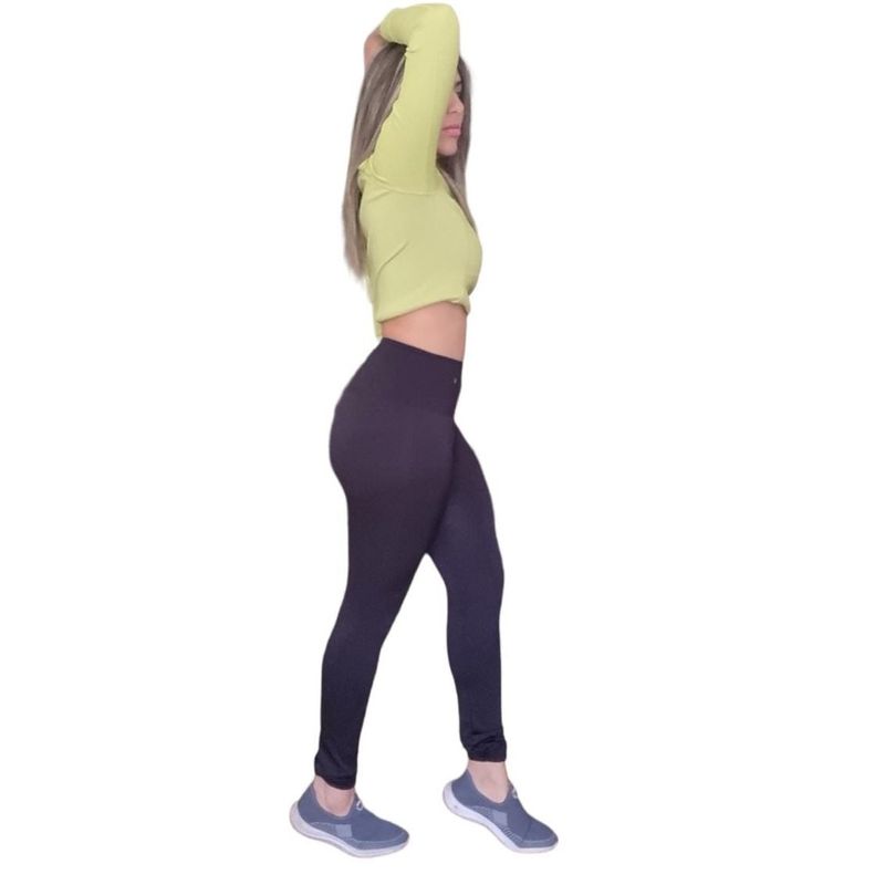 AGW - Pack 3 Calzas Faja Mujer Forrada Polar
