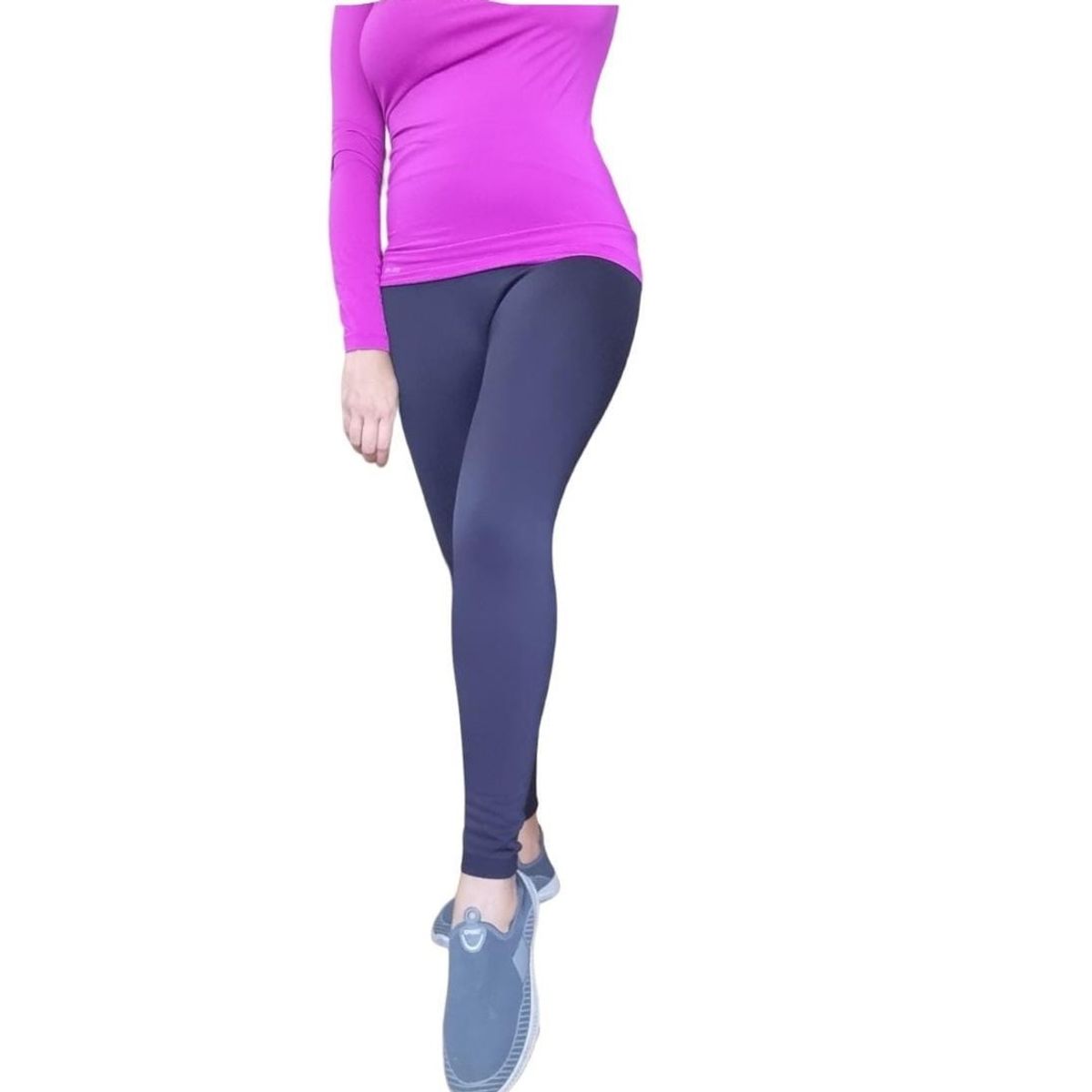 AGW - Pack 3 Calzas Sin Costuras Mujer Forrada Polar