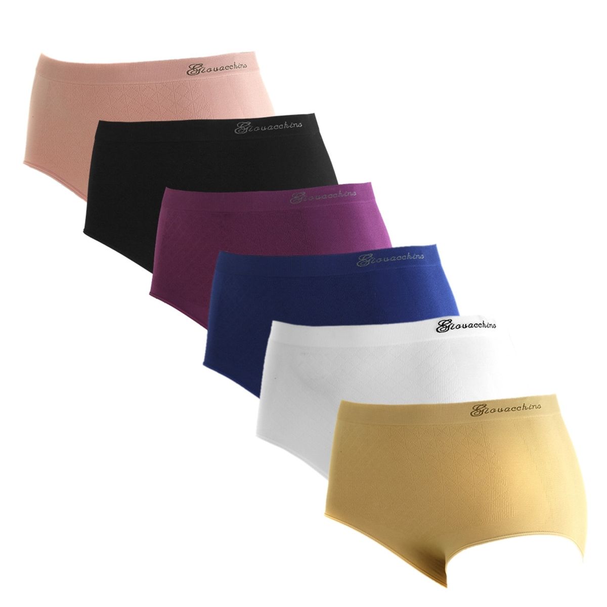 GIOVACCHINO - Pack de 6 Calzon Reductor de Abdomen Levanta Gluteos.