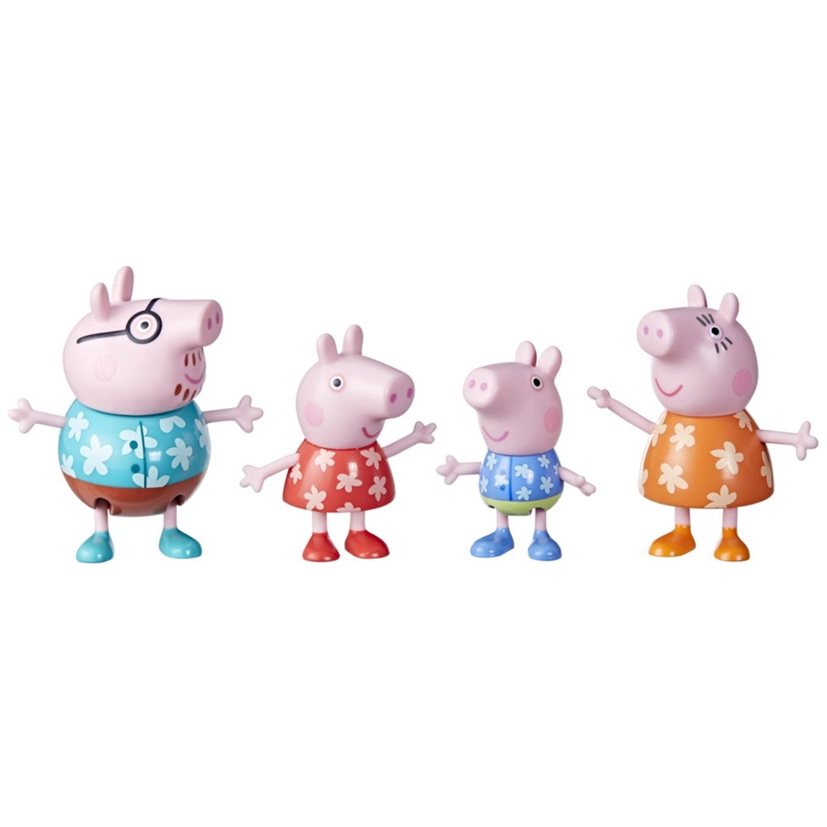 PEPPA PIG - Muñeca Peppa Pig Peppa y Su Familia de Vacaciones