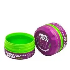 GENERICO - Nish Man Styling Wax Rugby 04 Pomada Fijacion De Cabello