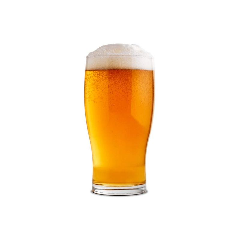 ALLEGRA - Set 4 Vasos Cerveceros Vidrio Modelo Amberes 564ml