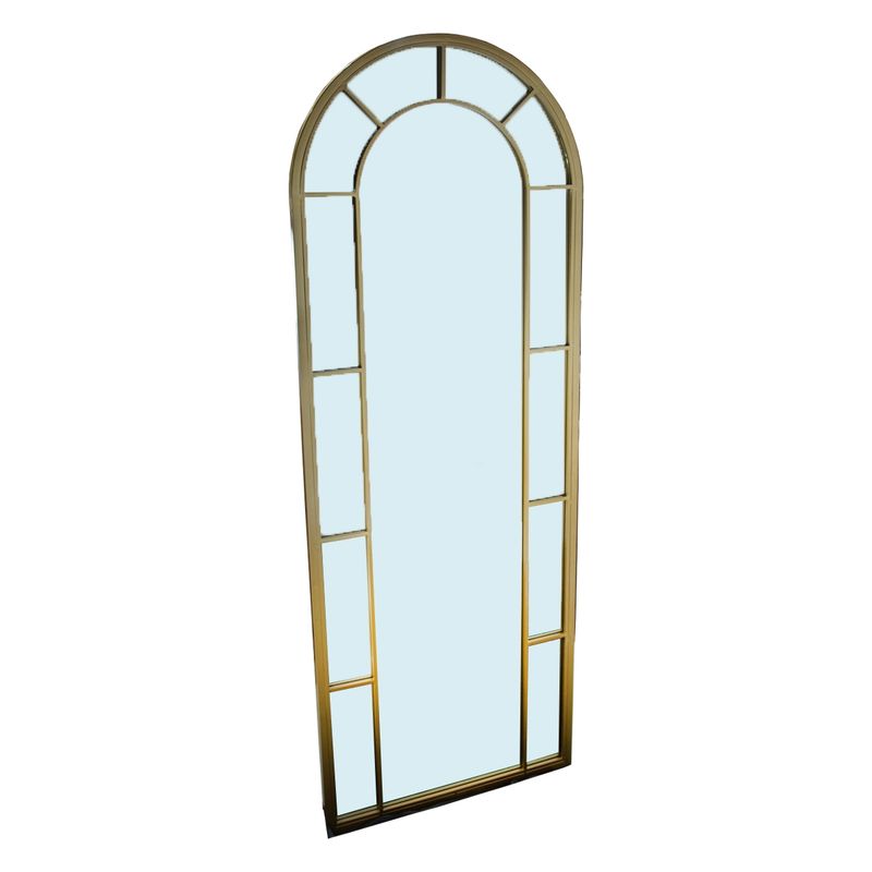 NECTAR - Espejo de arco decorativo marco de metal 70x190x2cm
