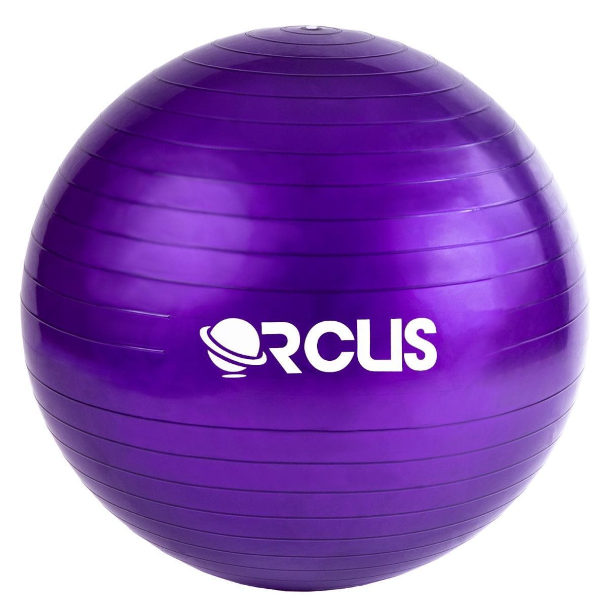 ORCUS - PELOTA DE PILATES 55 CM ORCUS + INFLADOR MORADO