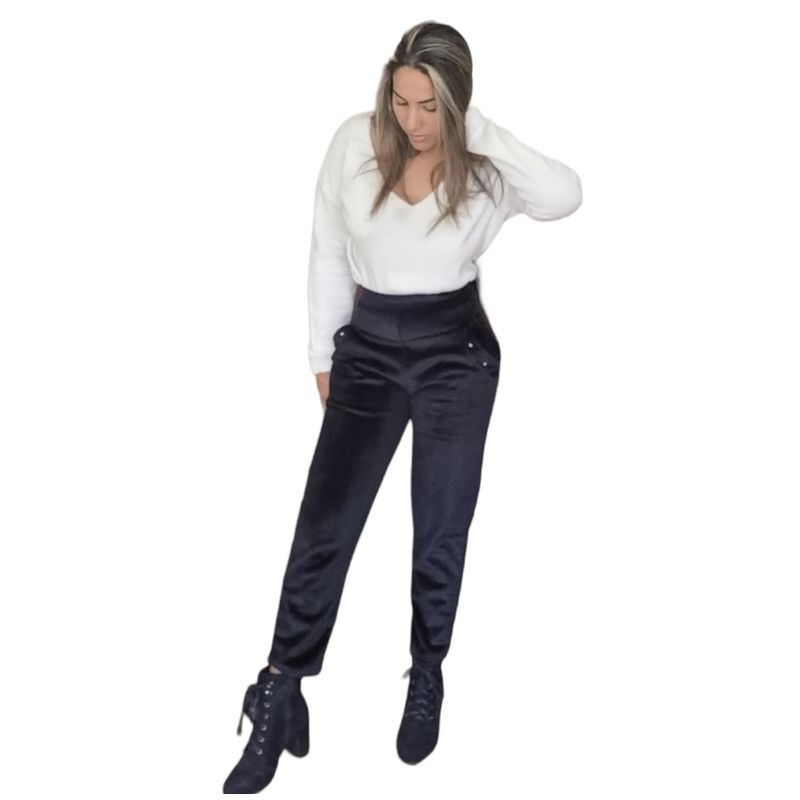 AGW - Pack 3 Pantalones Mujer Vestir Cotele