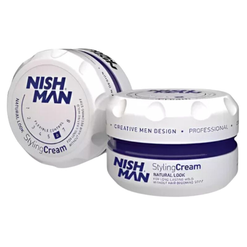 GENERICO - Cera Nishman Crema Moldeadora Natural Look N6 Blanca 150ml