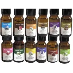 GENERICO - Paquete De 12 Aceites Esenciales Aromáticos De 10ml C/U Variados