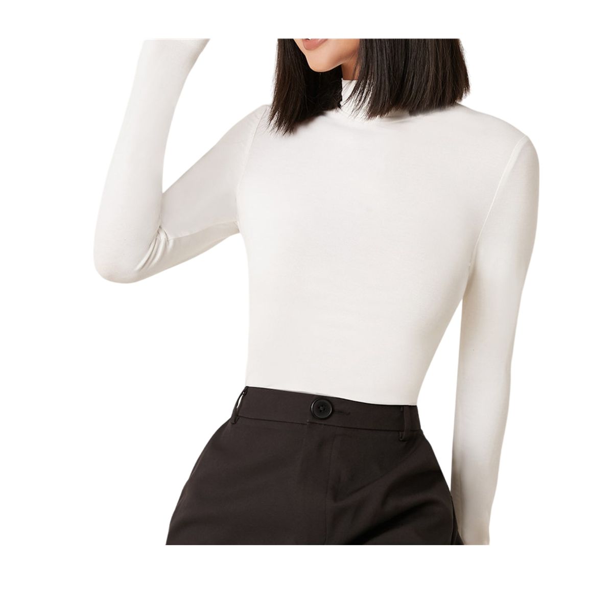 GARSIL - Beatle Para Mujer - Camiseta Termica Con Forro De Polar