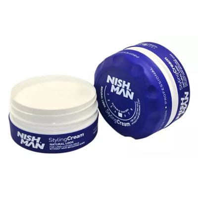 Imagen 2 del producto Crema Para Peinar Nishman N5 150ml Peluqueria Fijador