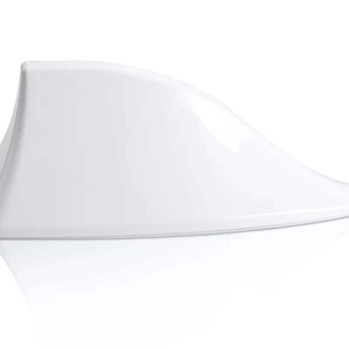 GENERICO - ANTENA ALETA DE TIBURON UNIVERSAL BLANCO