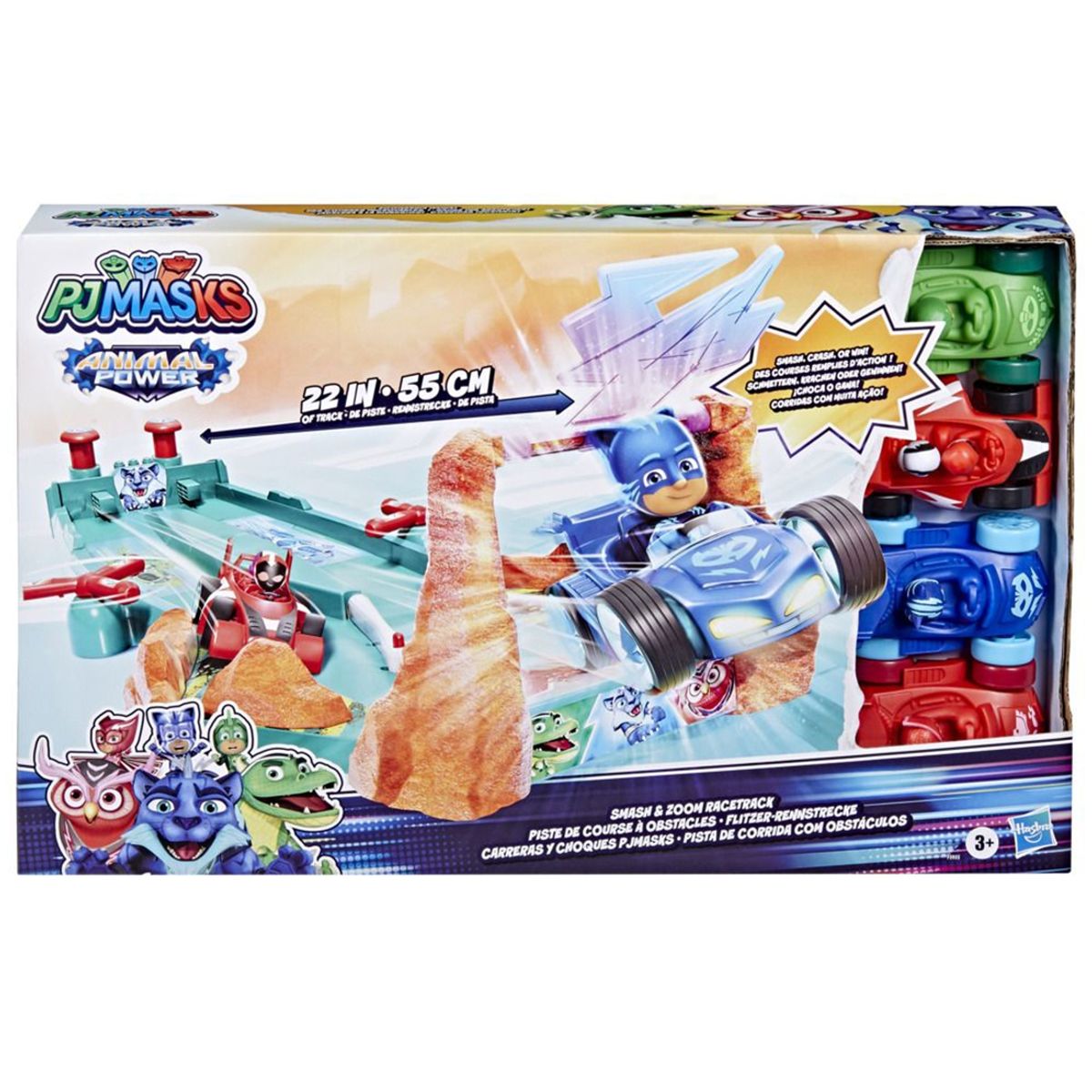 PJ MASKS - Figura de Acción Pj Masks Animal Power Pista De Carreras
