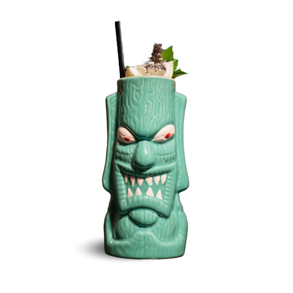 MOOR - Taza Tiki Satán 500 ML,  Alto 18 cm