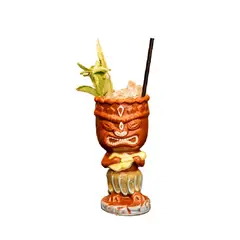 MOOR - Taza Tiki Uke 400 ML, Alto 17 cm