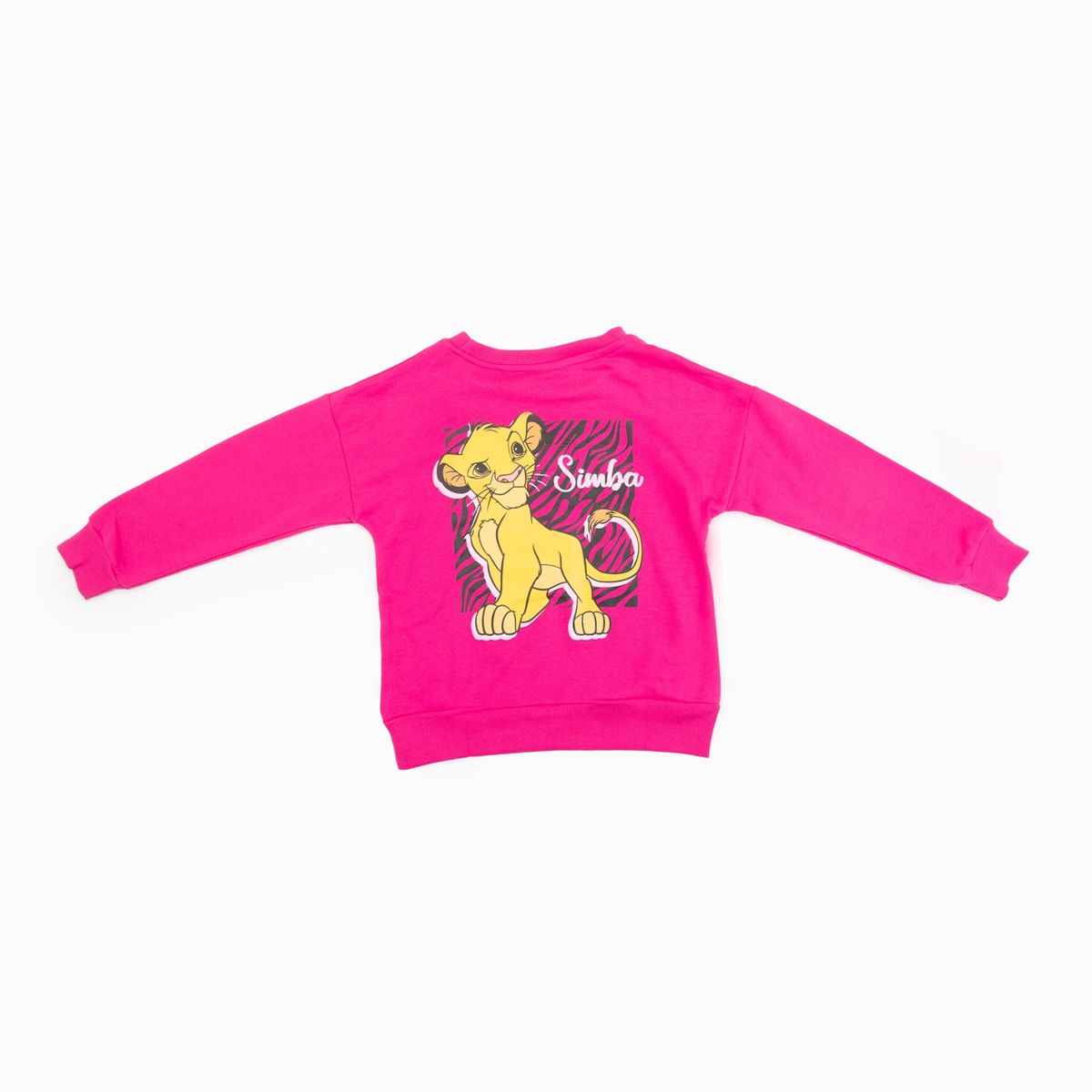 DISNEY - Poleron Niña Rey León Proud Fucsia Disney