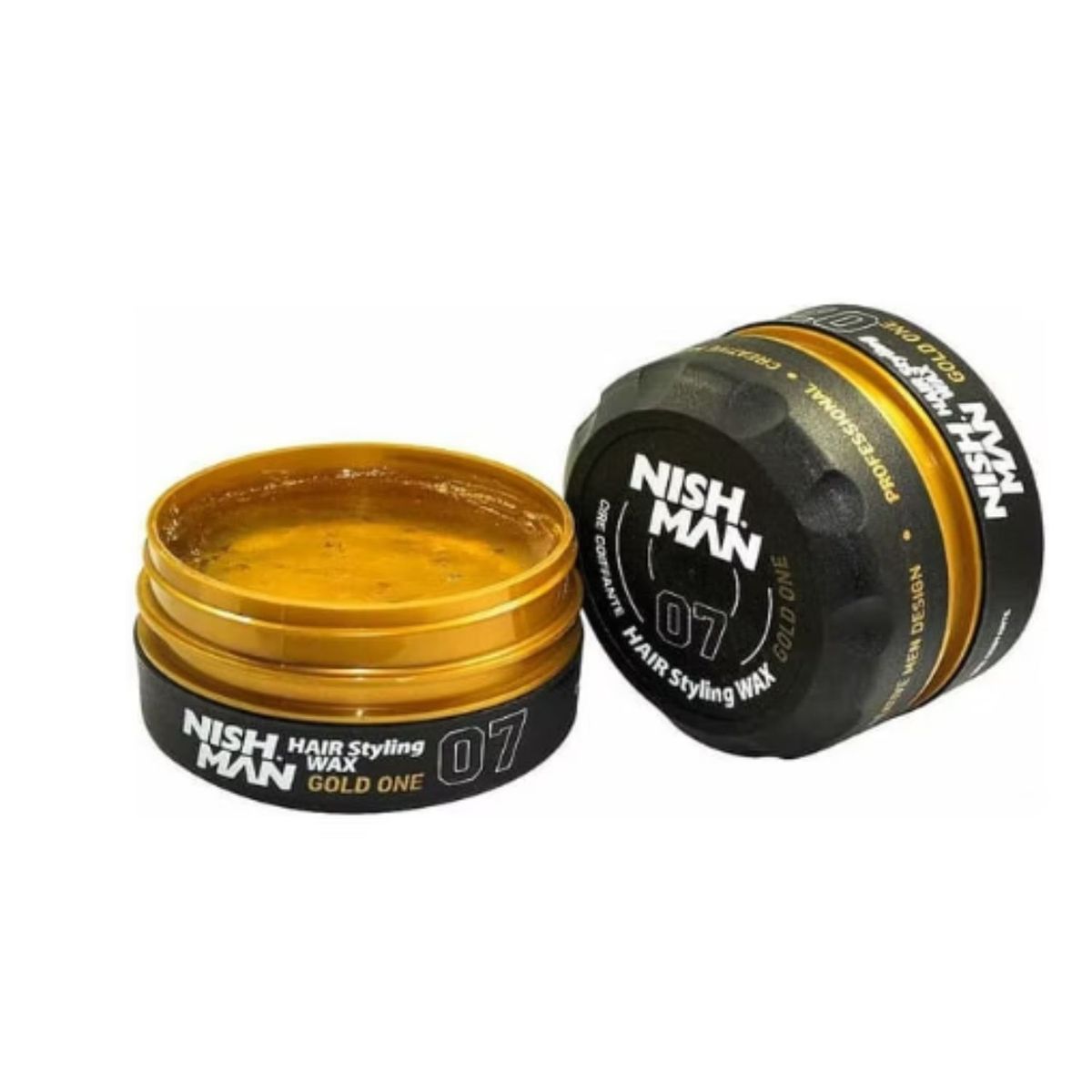 GENERICO - Cera Nishman Hair Wax 07 Gold One Fijacion De Cabello 150 Ml
