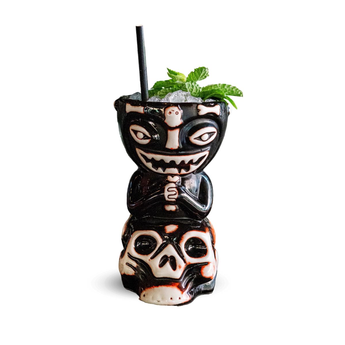 MOOR - Taza Tiki Muñeca Maligna 450 ML,  Alto 16 cm