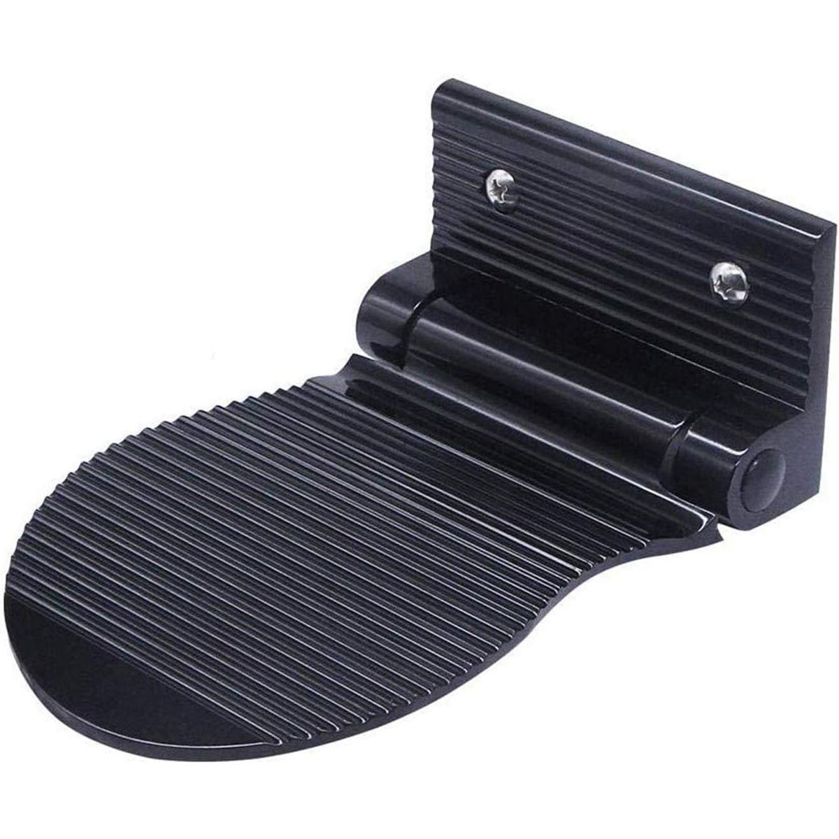 WAKESHOME - Soporte de Pie Para Ducha Reposapie Calzado Negro