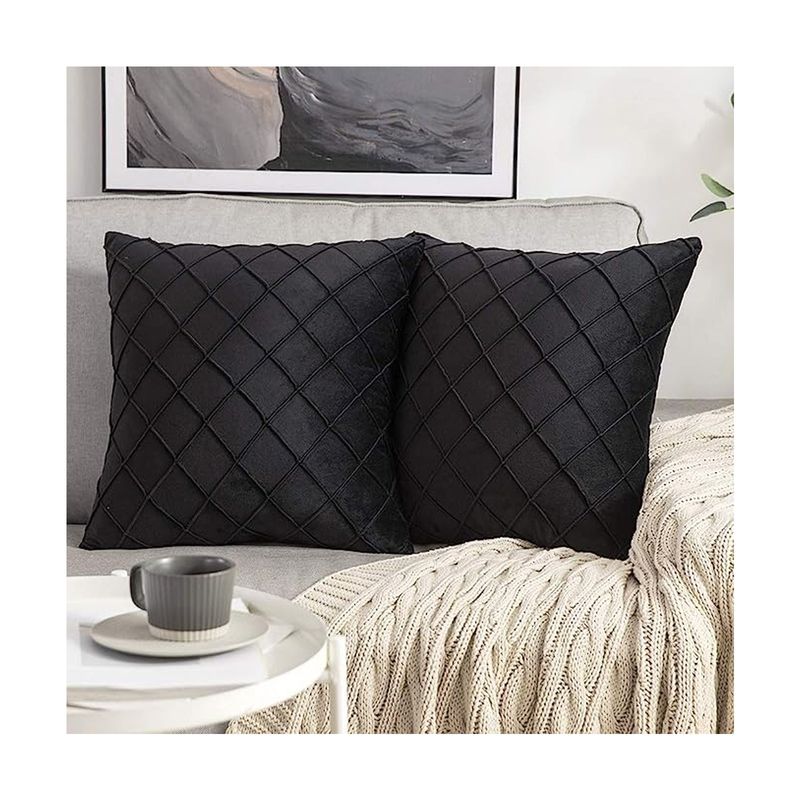 GENERICO - Pack 2 Fundas Decorativas  Diseño Rombo 45x45 cms