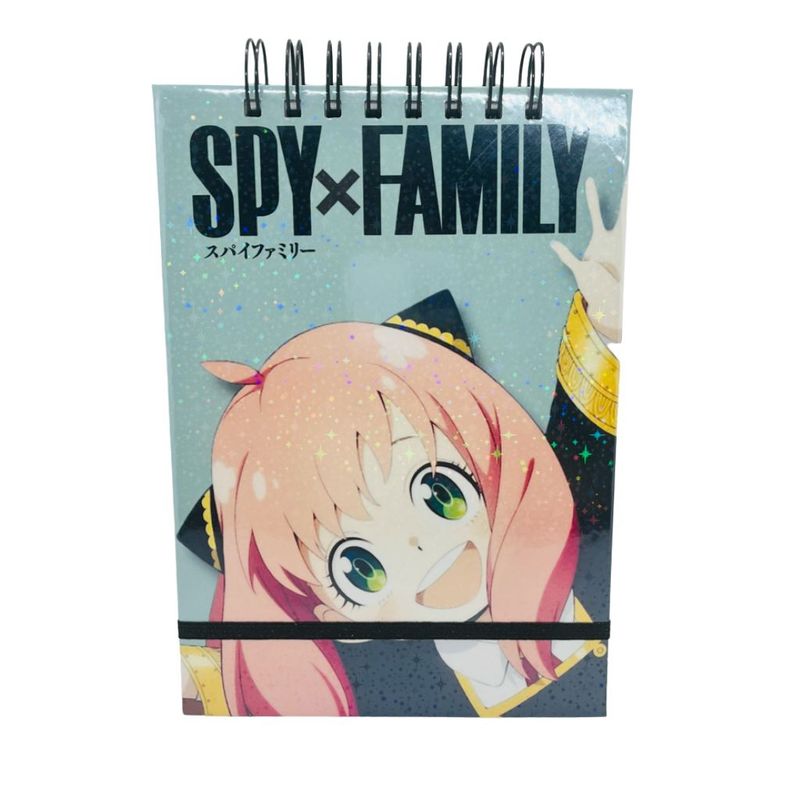 GENERICO - Croquera A5 80 Hojas Lisas Blancas Anya Spy x Family