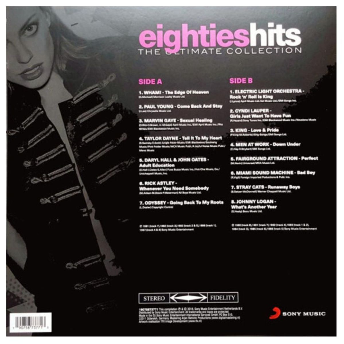 HITWAY MUSIC - EIGHTIES HITS - THE ULTIMATE COLLECTION - VINILO HITWAY MUSIC