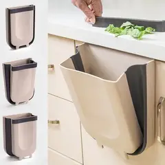 GENERICO - Basurero Plegable para cocina Papelera Cubo de Basura