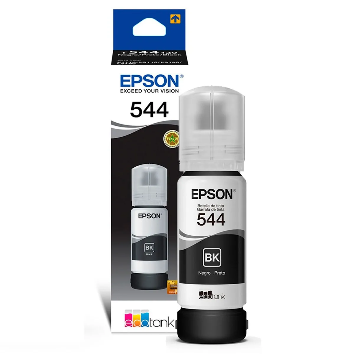 EPSON - TINTA ORIGINAL EPSON 544 NEGRO.