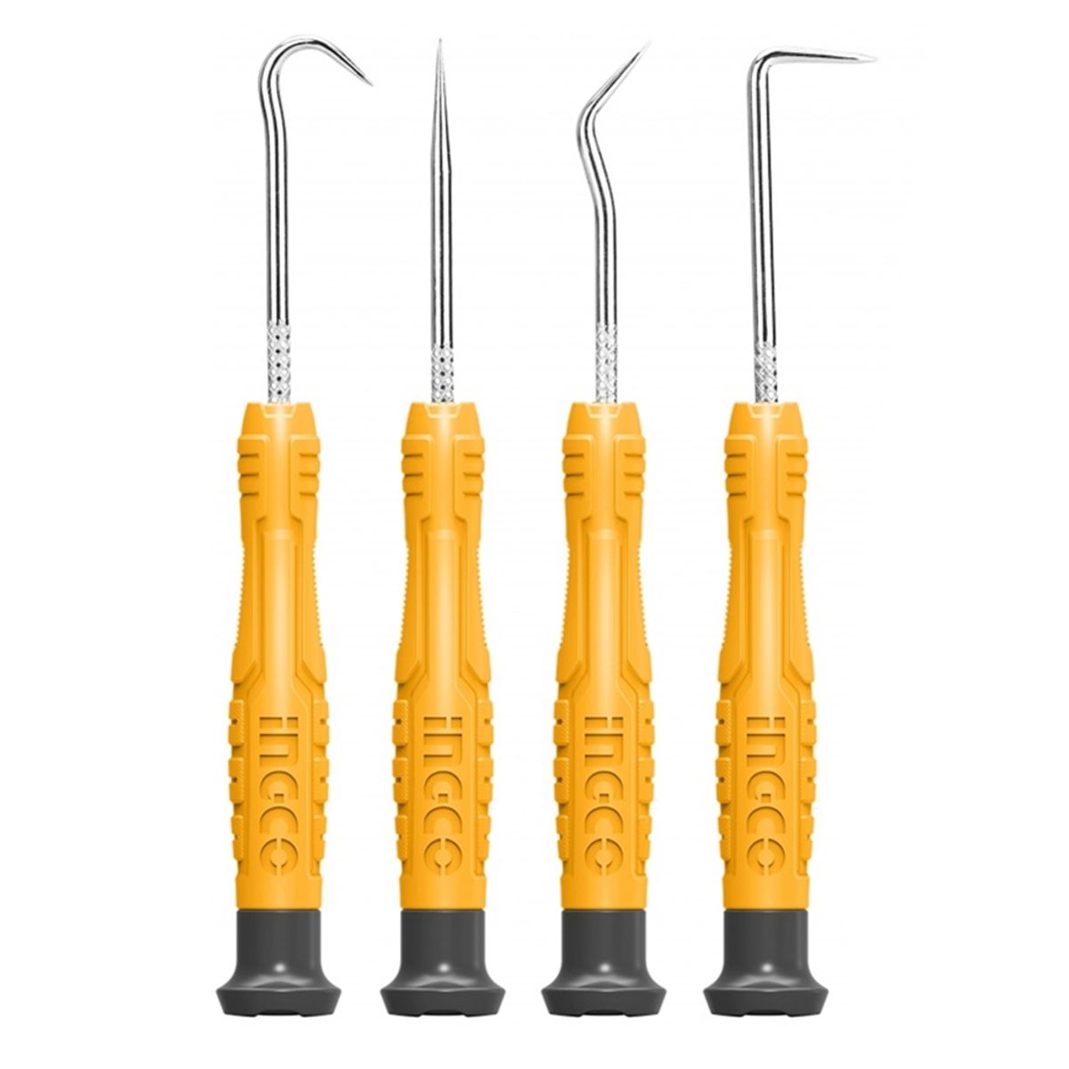 INGCO - Juego Ganchos Y Puntas Multiuso Auto 4 Pcs Ingco Hkphs0401