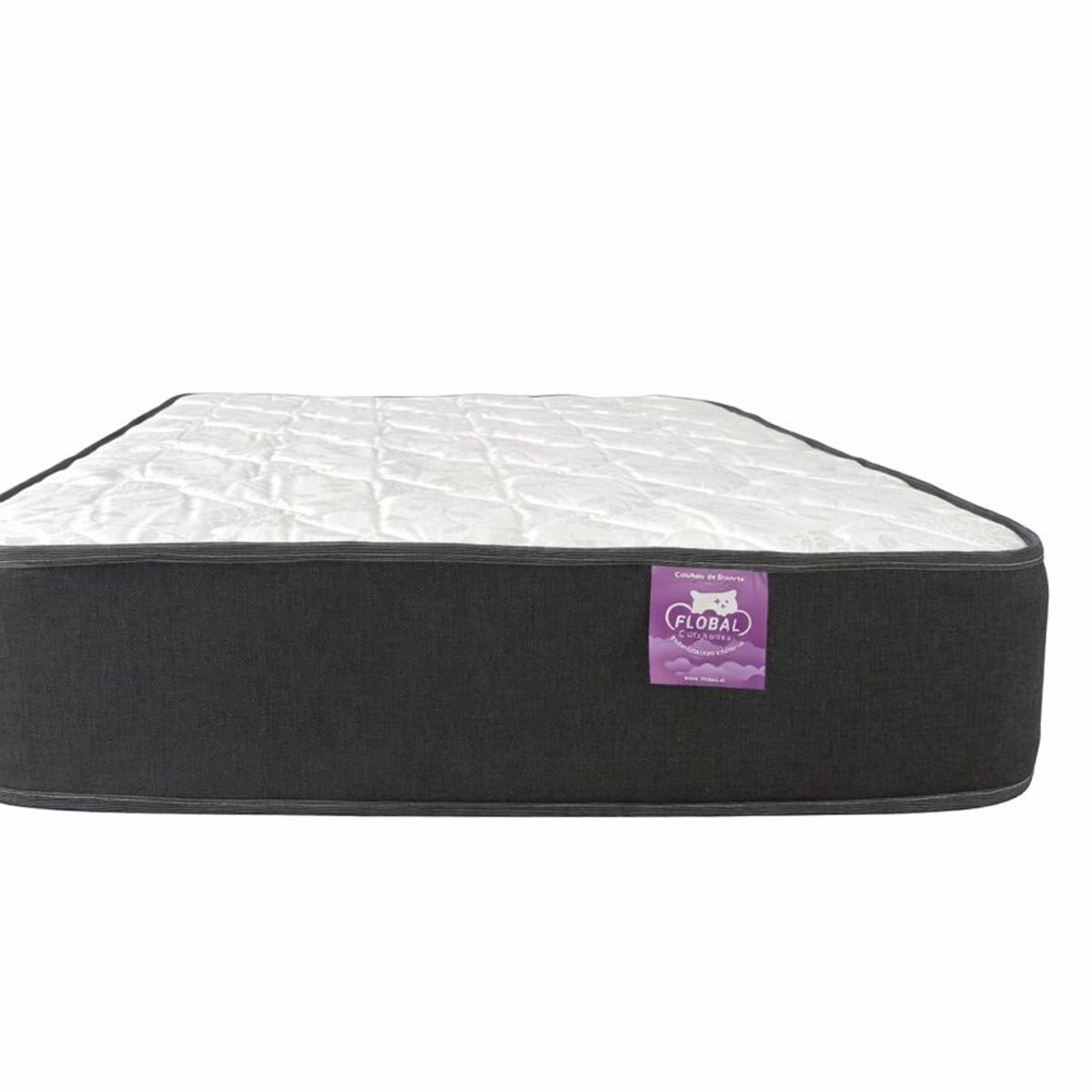 FLOBAL - Colchón Funcional 1,5 Plazas Resorte 105x190x25cm Flobal